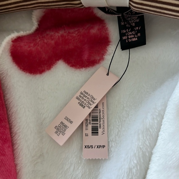 NWT Victoria Secrets Heart Robe❤️💗 - Picture 6 of 6